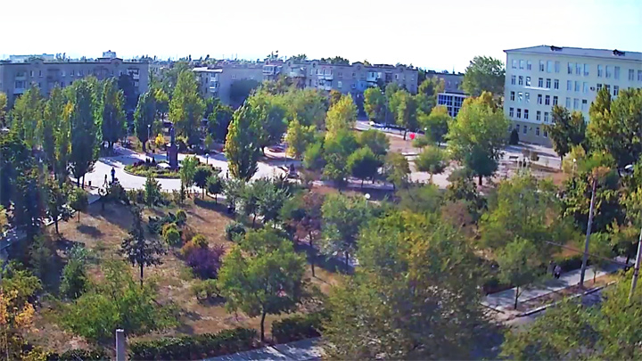 Онлайн веб-камера в парке Гоголя, Северодонецк (Северодонецк, )